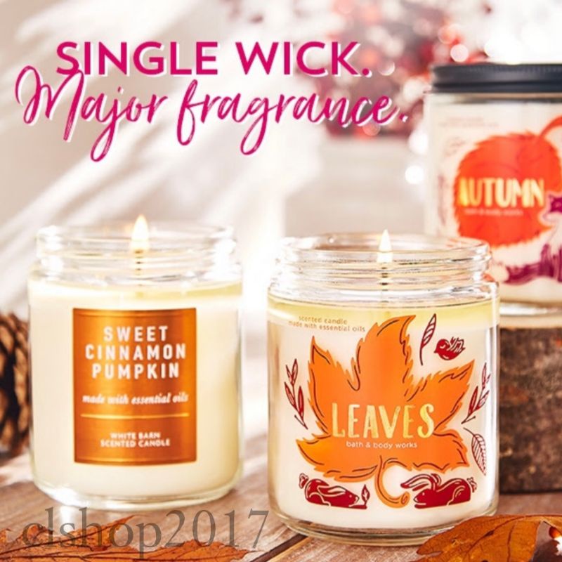 BATH &amp; BODY WORKS BBW MADE WITH ESSENTIAL OILS WHITE BARN 1 SINGLE WICK SCENTED CANDLE 198 G FROSTED CRANBERRY MIDNIGHT BLUE CITRUS MAHOGANY BALSAM CHAMPAGNE TOAST ROSE WATER &amp; IVY LAVENDER VANILLA ENERGY ORANGE GINGER STRESS RELIEF EUCALYPTUS SPEARMINT