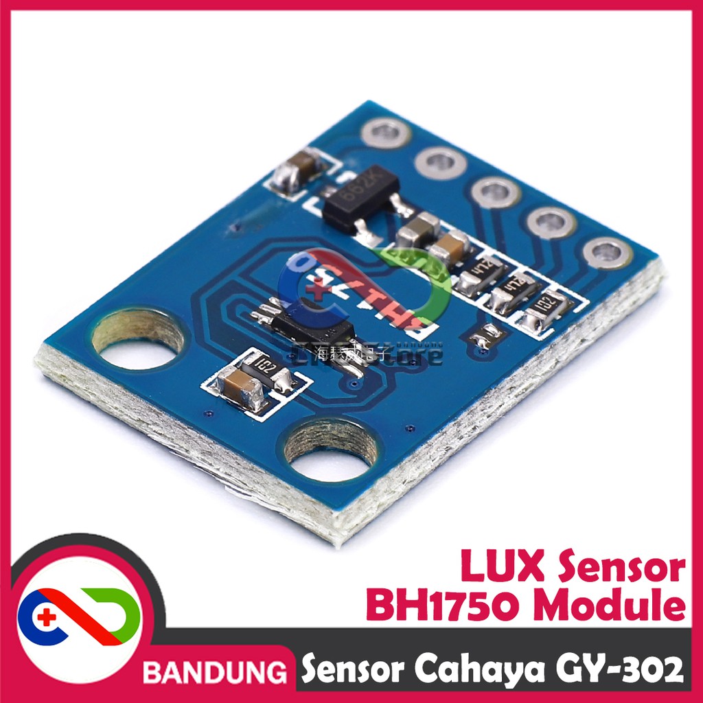 GY-302 BH1750 MODULE SENSOR CAHAYA LUX SENSOR INTENSITAS CAHAYA LUMEN CANDELA