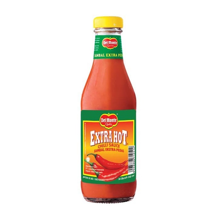 

DELMONTE/DEL MONTE EXTRA HOT CHILLI SAUCE / SAMBAL EKSTRA PEDAS 340 ML