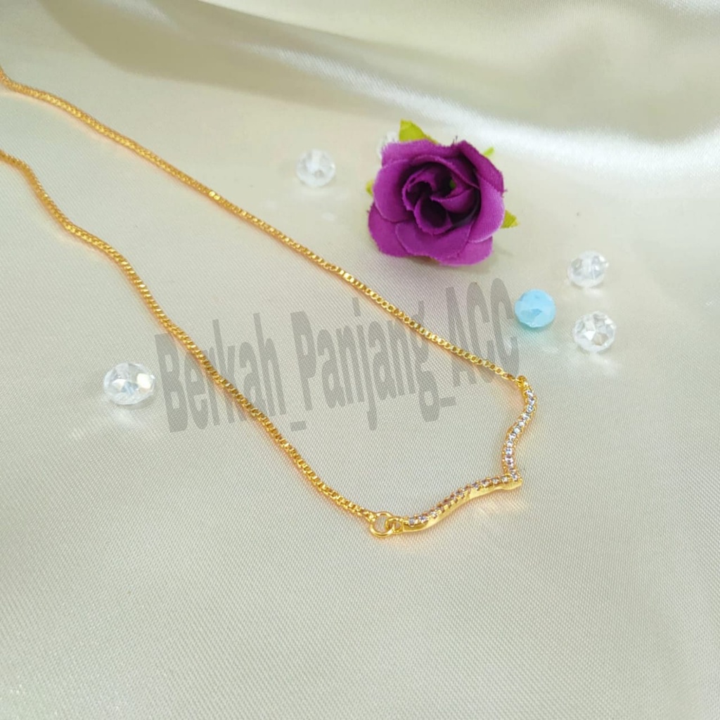 Kalung+Gelang fUJI v Perhiasan super berkelas fashion korea anti karat