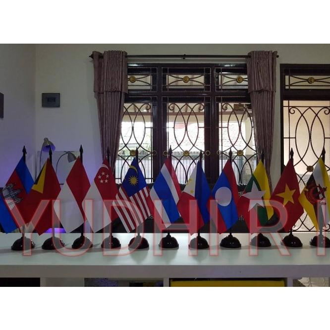 BENDERA MEJA/BENDERA NEGARA ASEAN/BENDERA NEGARA
