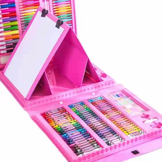 

Miliki Crayon Anak Pengasah 208pcs Set Alat Menggambar Anak-anak Alat Melukis Anak-anak