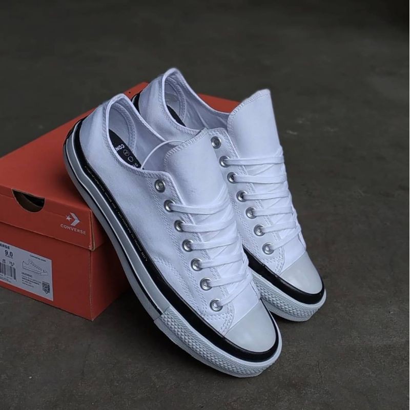 Converse 70s Low Monclear White Black White