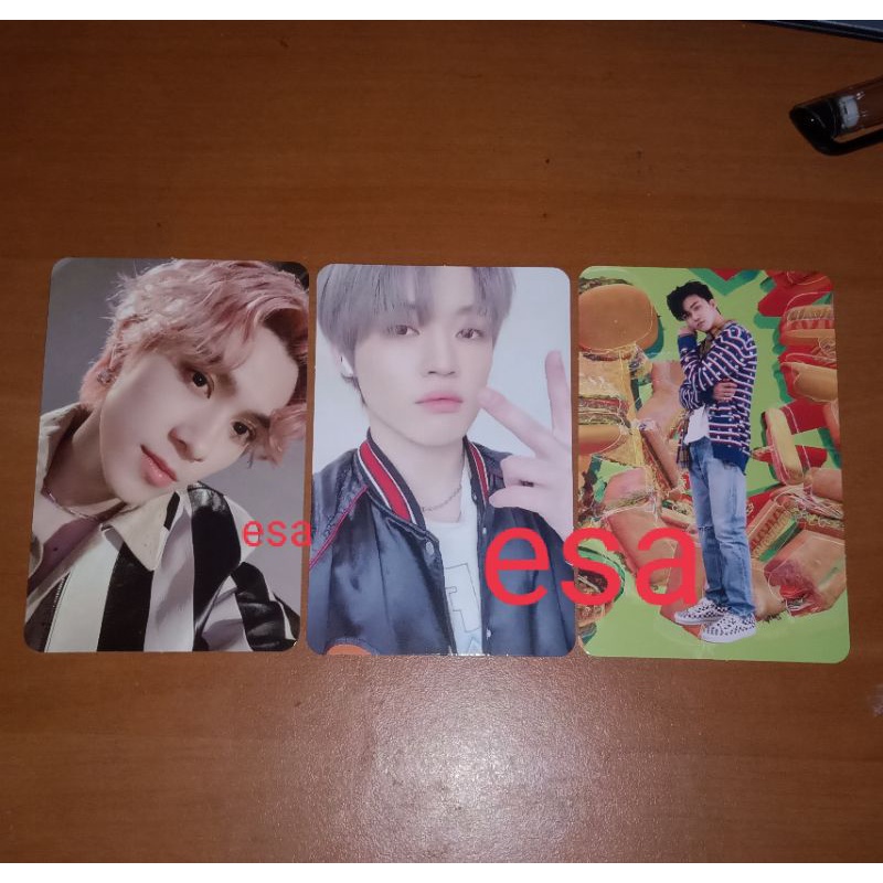 photocard hendery chenle jaemin stranger kick back jewel case hot sauce