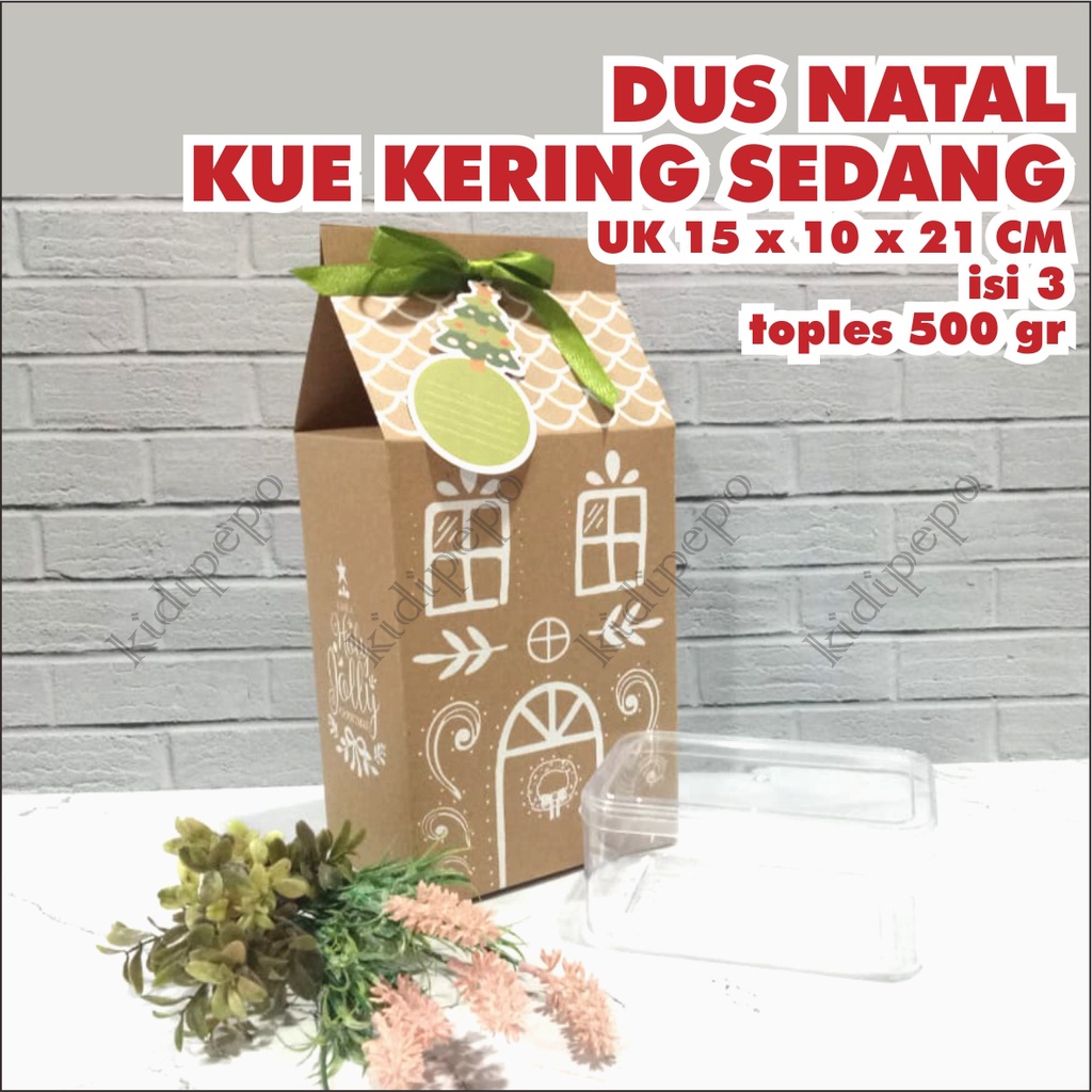 

DUS NATAL KUE KERING SEDANG (isi 10 pc)