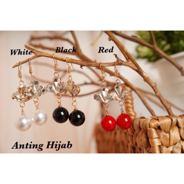 Anting Hijab/Anting Homemade/Earrings