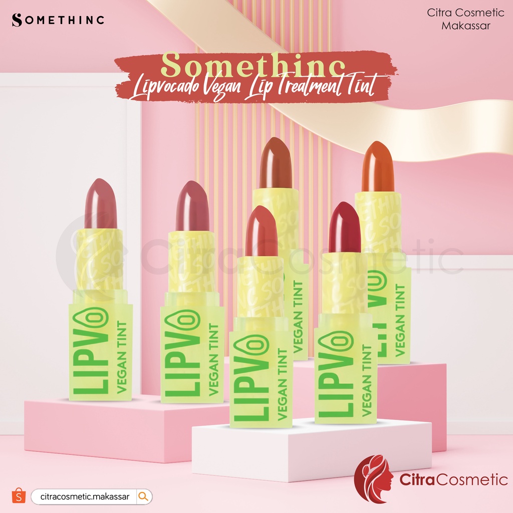 Somethinc Lipvocado Vegan Lip Tint Series