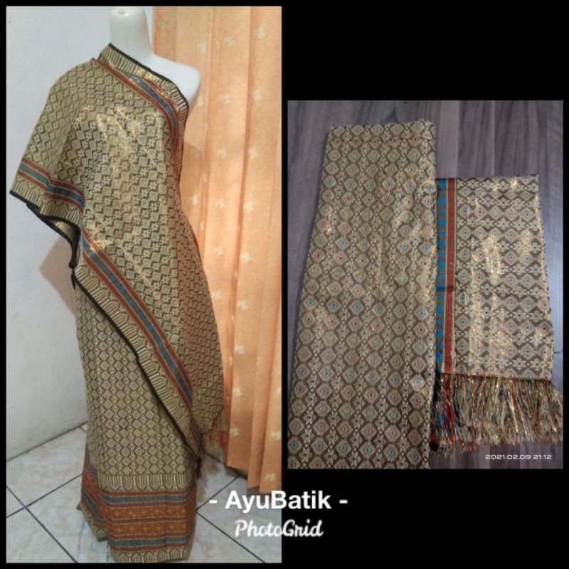 ROK SONGKET SELENDANG/ROK SONGKET TERLARIS/ROK SERAGAMAN