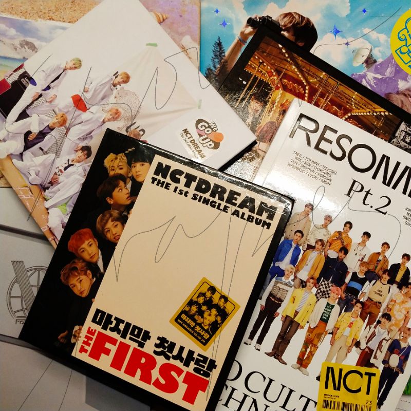 ♡. ( ready + nego clearance sale ) album only nct dream wayv my first and last mfal we young wy we g