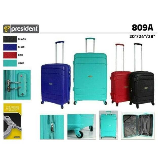 Koper president 809 A / president 20 inch / president 24 inch / president 28 inch