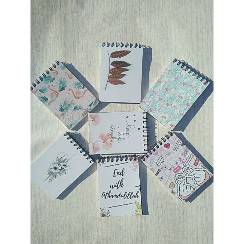 

Notebook Mini Cover Lucu/Memo