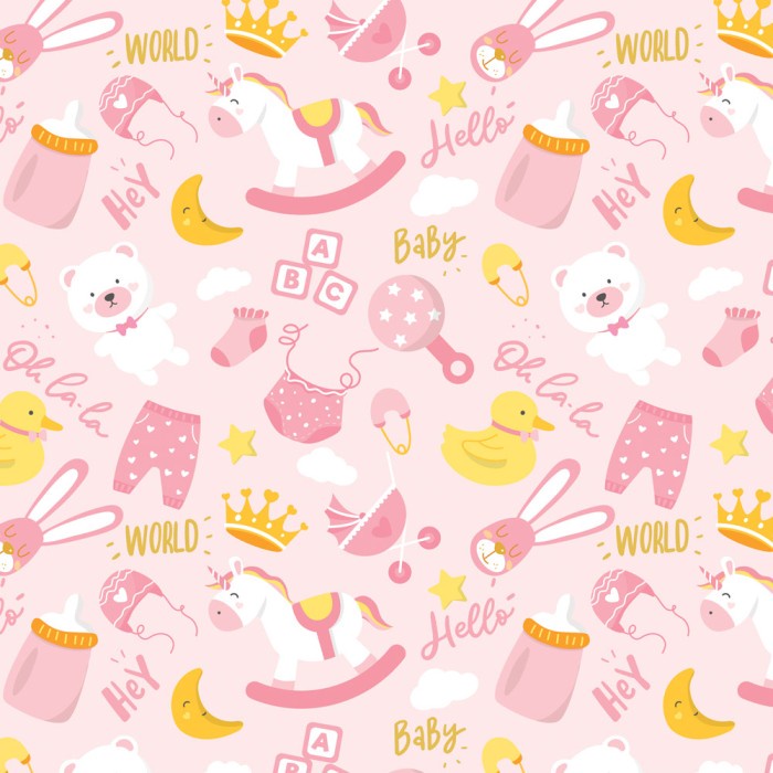 

Kertas Kado Baby / New Born Harvest Baby Land - Girl Things