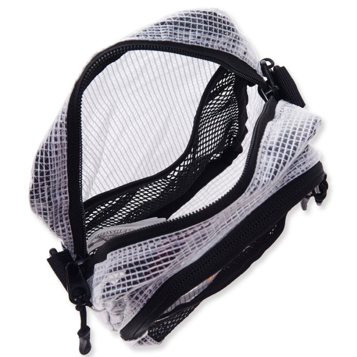 Thrasherrr Japan Licensed Mesh Clear Shoulder Bag