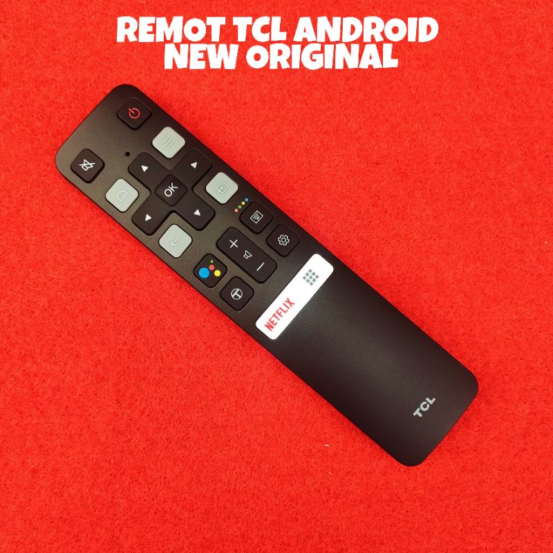 REMOT REMOTE TV LED SMART TCL ANDROID ORI ORIGINAL