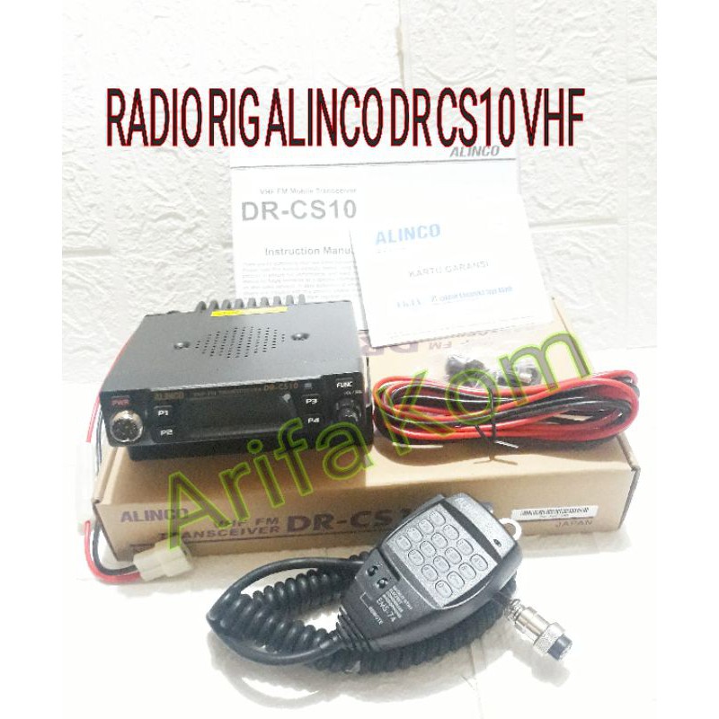 RADIO RIG ALINCO DR-CS10 ORIGINAL / ALINCO DR-CS10 RESMI MURAH DR CS10 RIG ALINCO ORIGINAL MURAH