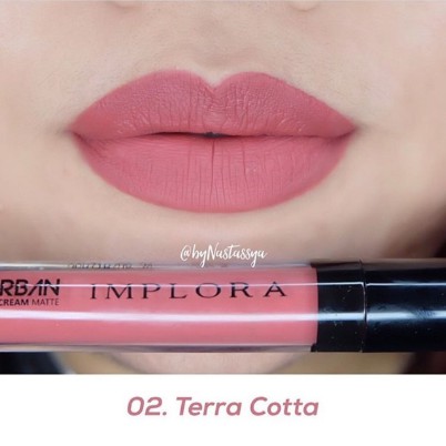 (✔️BPOM) Lip cream Implora  Urban Lip Cream Matte