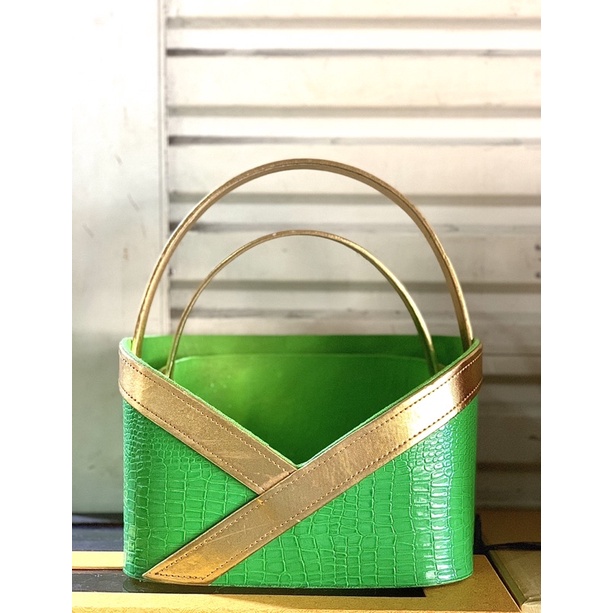 

HAMPERS Box Keranjang Hampers Tote Croco Color Parcel