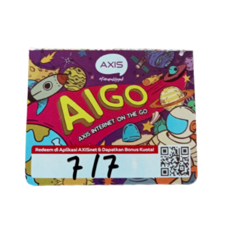 Voucher Axis 7 GB (7 Hari )