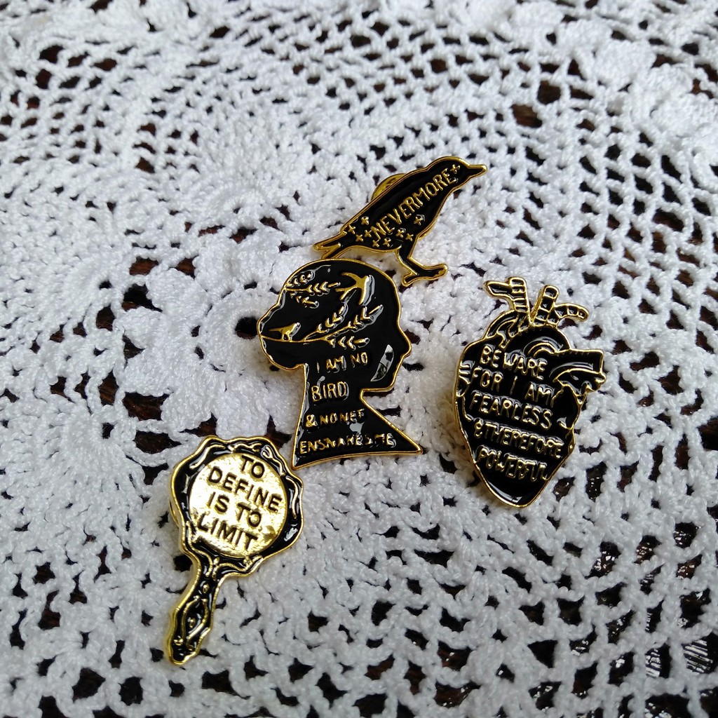 Pin Enamel - Classic Literature Quotes