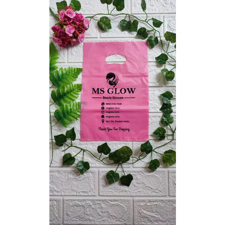 Gratis Desain Sablon plastik packing Uk.35x50cm Minim 100/sablon plastik olshop/sablon plastik shopping bag/sablon plastik custom/plastik sablon