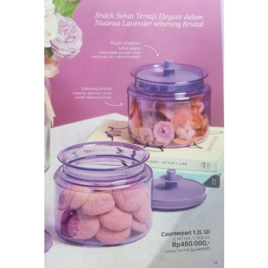 Toples Counterpart Tupperware