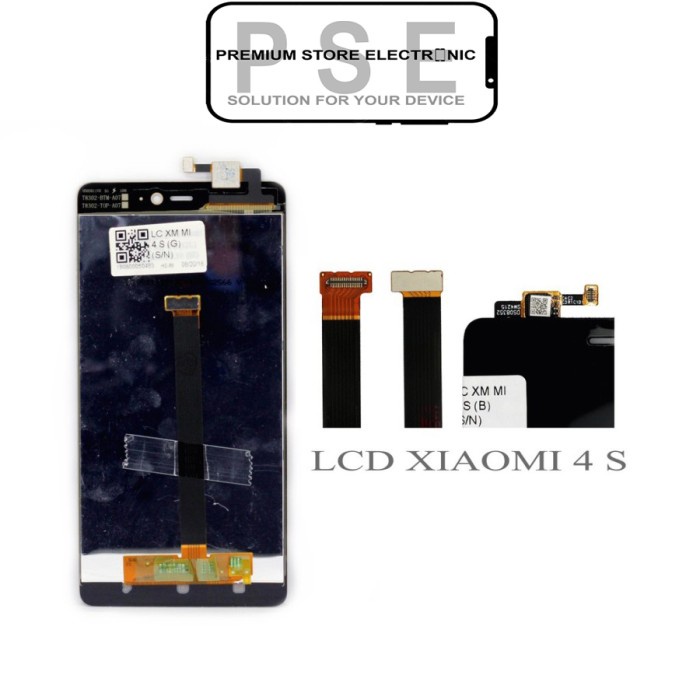 LCD Xiaomi Mi 4s Fullset Touchscreen ORIGINAL Garansi 1 Bulan