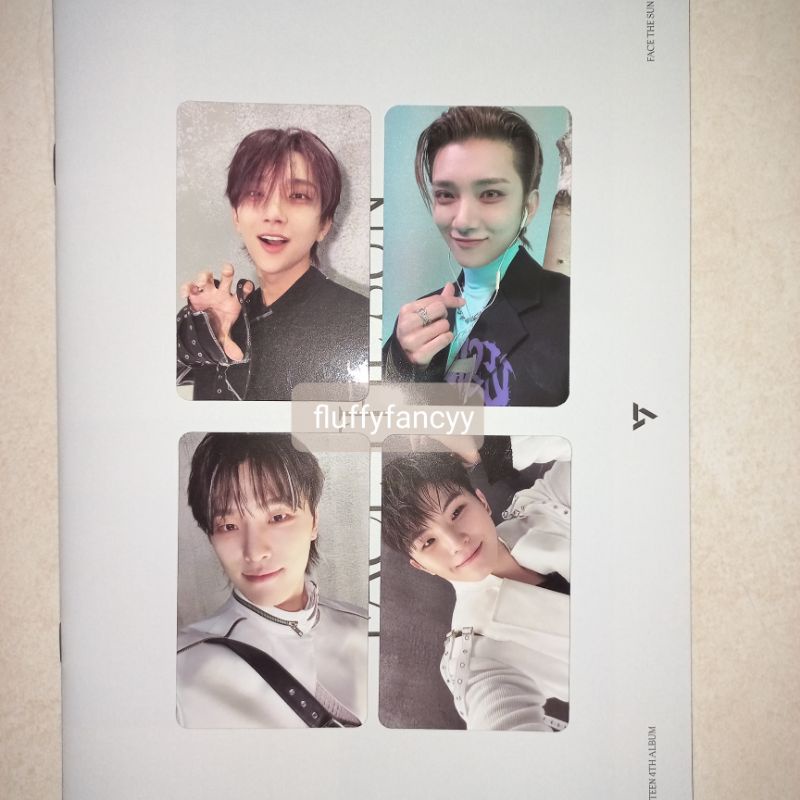 Seventeen Face The Sun ep2 shadow photocard joshua horanghae ld pws