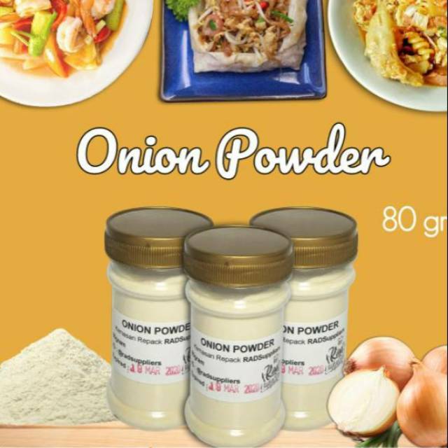 

Onion Powder (Bubuk Bawang) kemasan 80gram