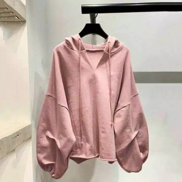 V CLARA DADARIO Sweater Wanita Tangan Balon