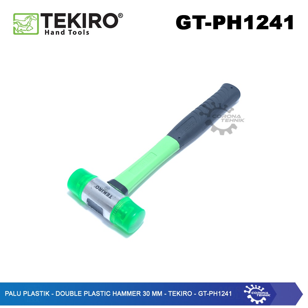 GT-PH1241 - Palu Plastik - Double Plastic Hammer 30 mm - Tekiro