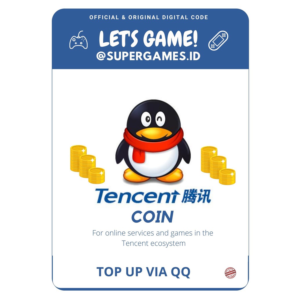 QQ koin - Top up Tencent QQ Coins