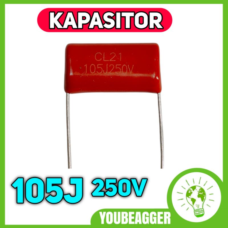 Kapasitor 105j 250V