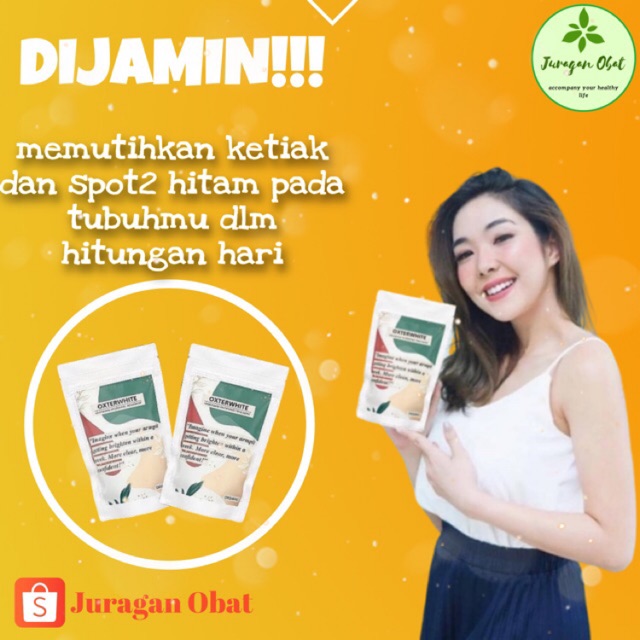 OXTERWHITE PEMUTIH KETIAK PEMUTIH SELANGKANGAN PEMUTIH BOKONG PENGHILANG BEKAS LUKA TIENS