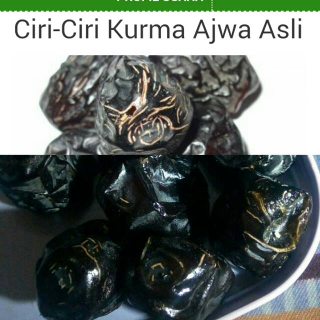 KURMA AJWA 250 Gr ASLI DARI MADINAH