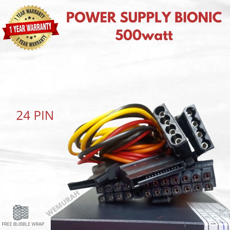 Power Supply 500Watt Komputer- PSU Komputer/PC 500 watt