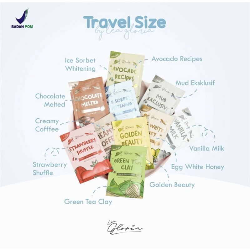 Masker Organik by Lea Gloria 10gram