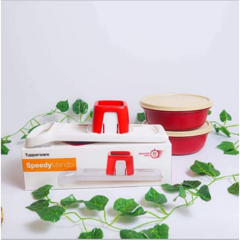 SPEEDY MANDO TUPPERWARE FREE 2 PCS BOWL TUPPERWARE
