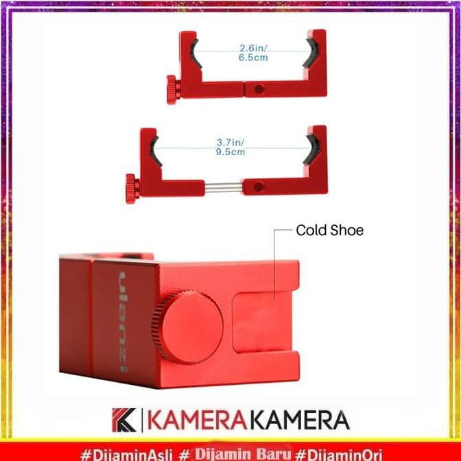 Cantik Ulanzi Iron Man 2S St-02S 65Mm To 95Mm Tripod Phone Holder Silver Gilaa