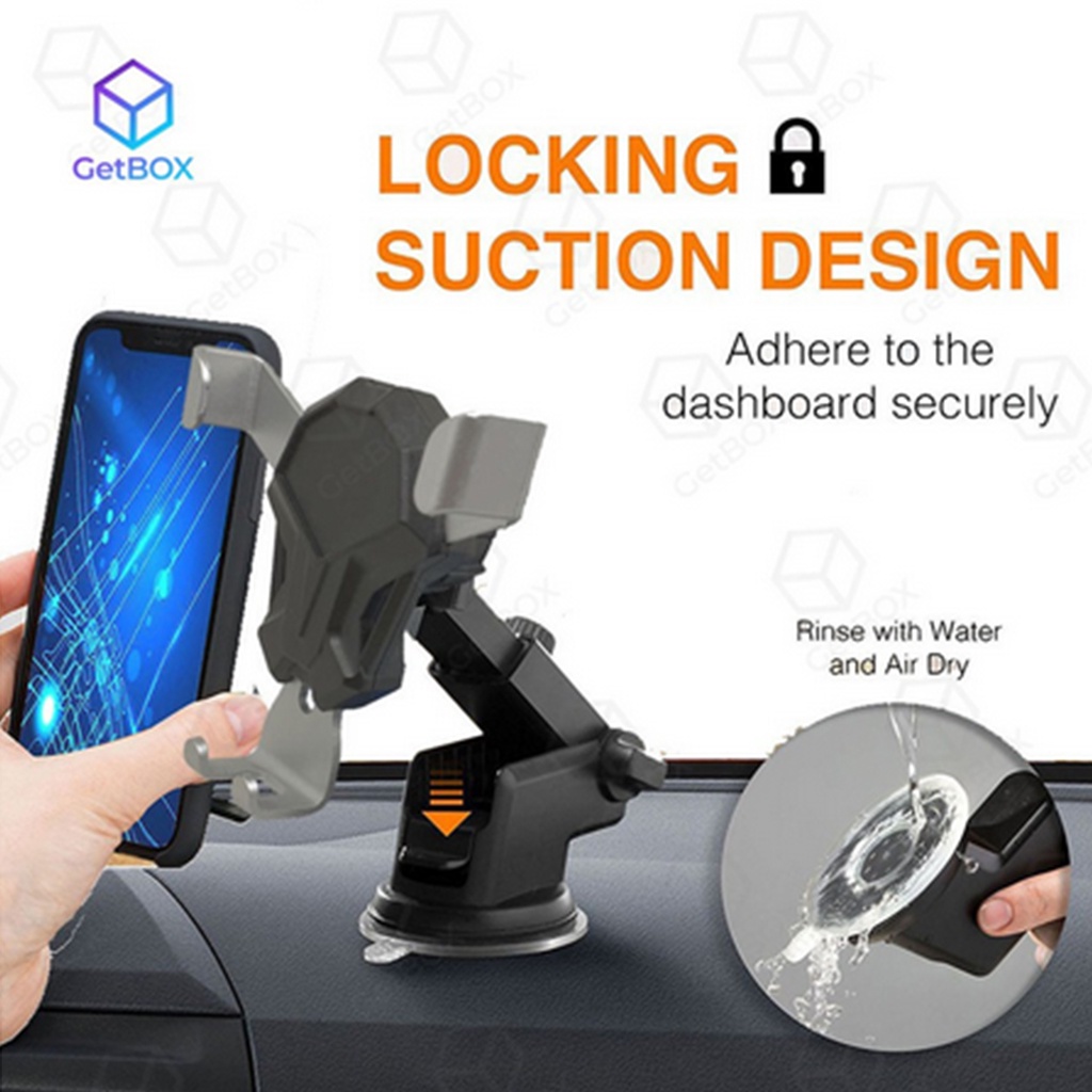 Car Holder Dashboard Handphone Mobil Universal HD-12