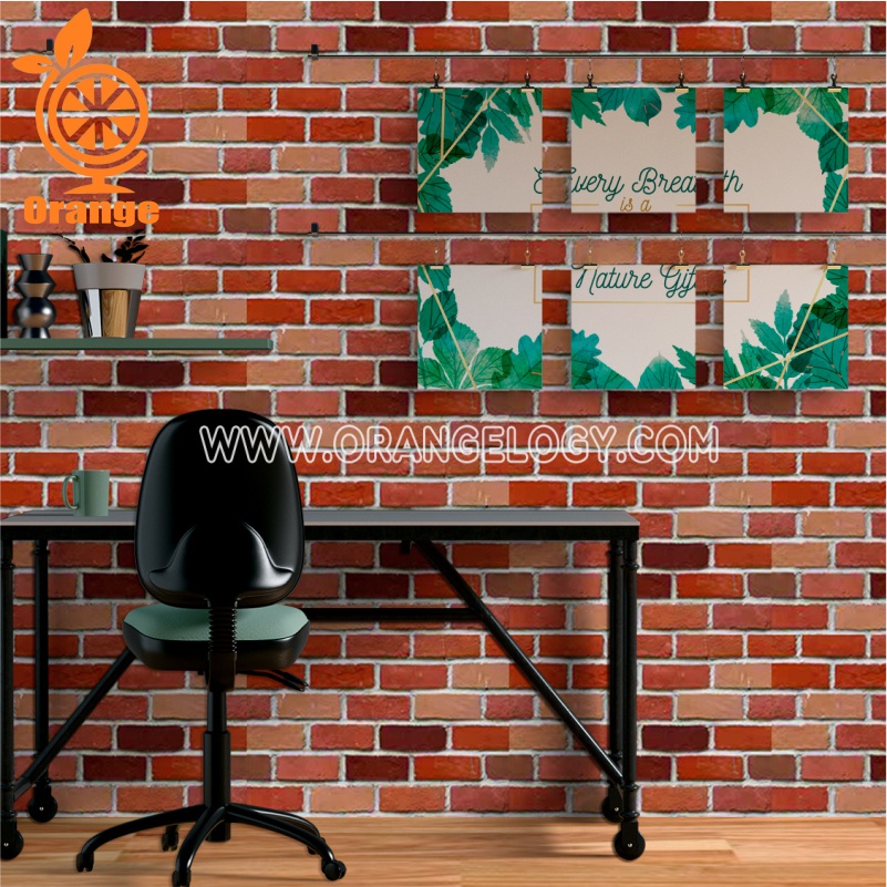 Wallstiker Dinding 3D Wallpaper Stiker Dinding Kamar Tamu Berkualitas 45cm x 9m WD