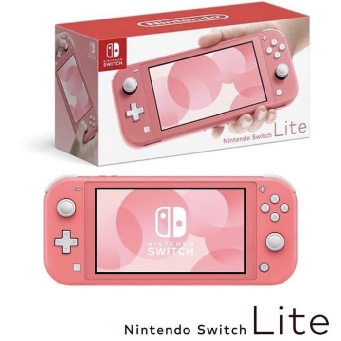 [Game/Console] Nintendo Switch Lite Pink Coral / Nintendo Switch Lite Coral