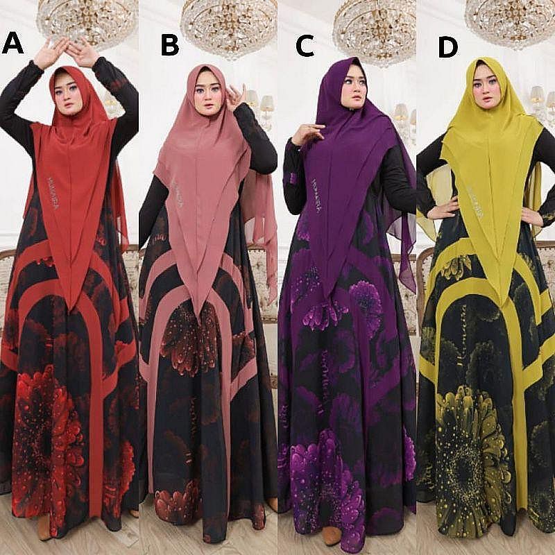 habijah series syari set original brand Humaira syari