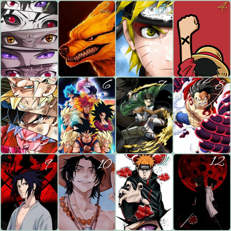 Soft Case Cover Casing Motif Anime Naruto One Piece DragonBall Samsung J3 Pro J5 2016 J5 Pro J7 Prim