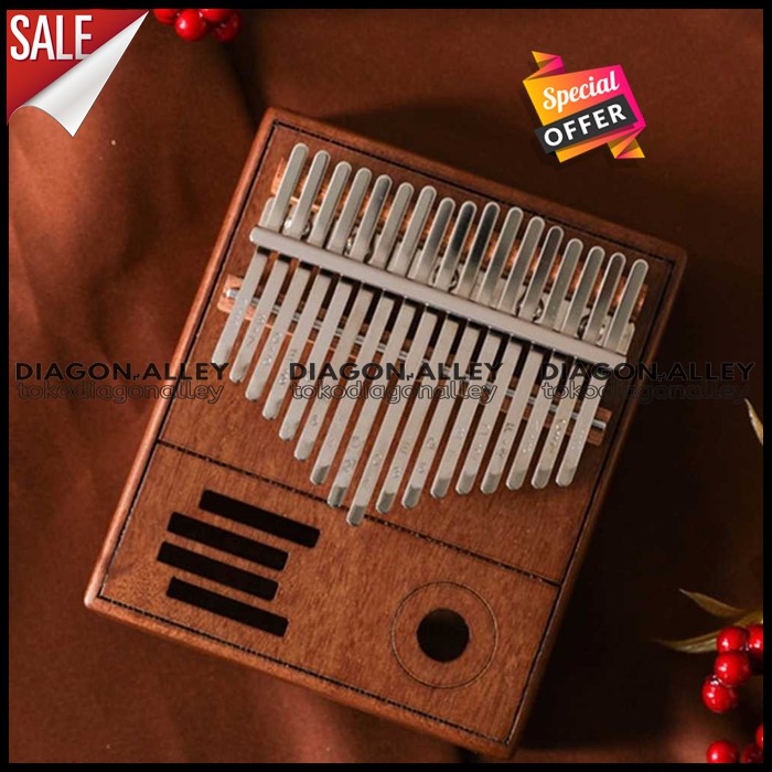 Kalimba Thumb Piano Musical Toys 17 Note Sound Box