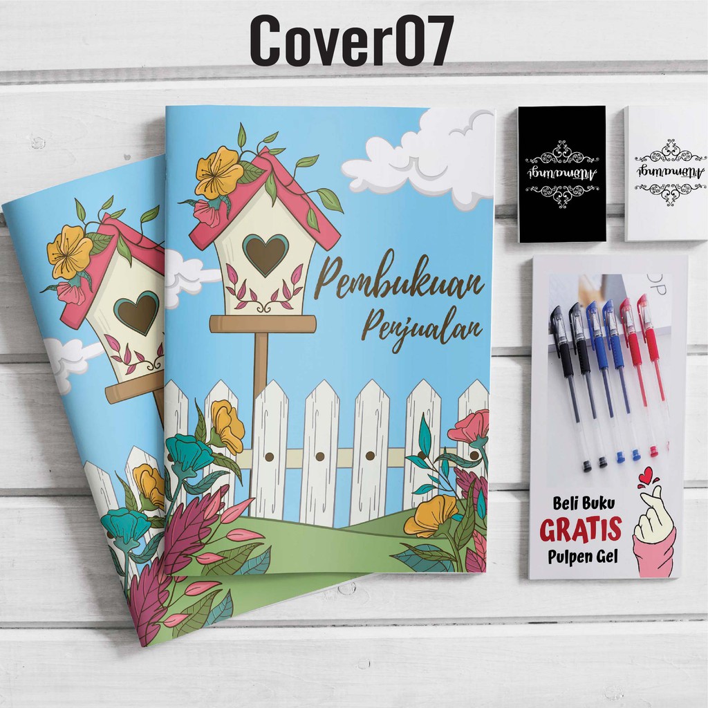 

Hanabi Buku Pembukuan Penjualan BELI 2 Buku GRATIS 1 PEN GEL