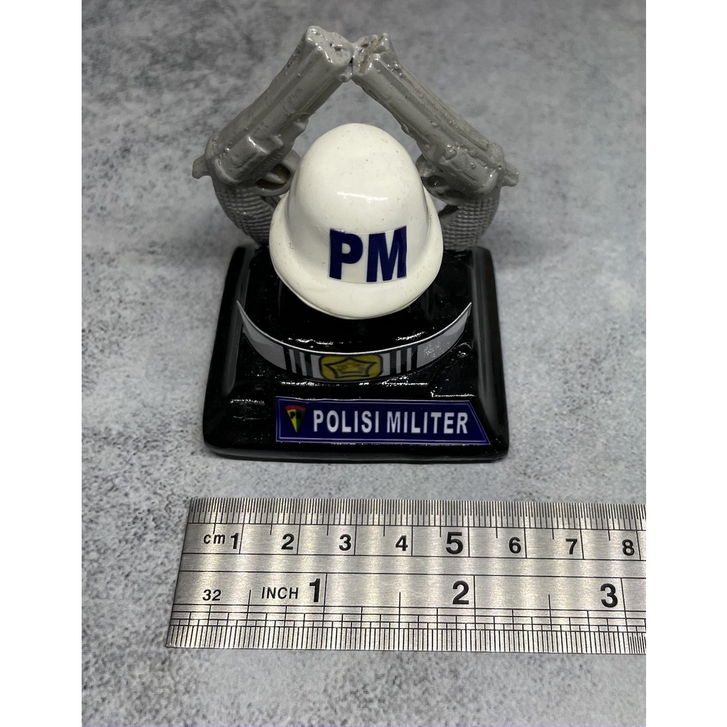 Miniatur Helm PM - Patung PM - Miniatur Pajangan Helm PM