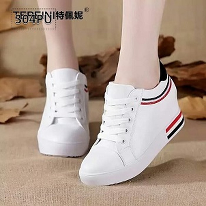 Fashion Sneakers Wanita Model Korea Handmade Shoes Bandung R 6676MY Sepatu Wanita Sneakers Sandy -
