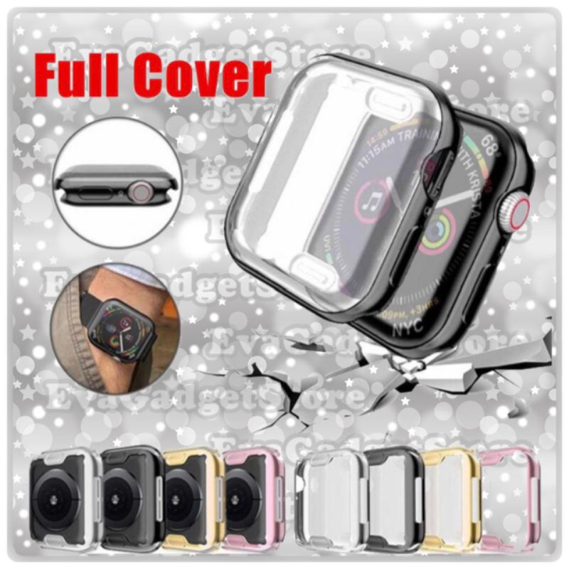360 Soft Case Protective Apple Watch 1 2 3 4 5 6 SE T500 HW16 44 FULL Iwo Smartwatch