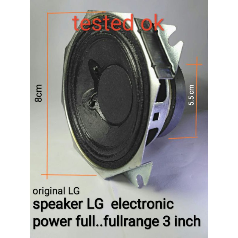 LG Speaker 3 Inch Fullrange Woofer Audio