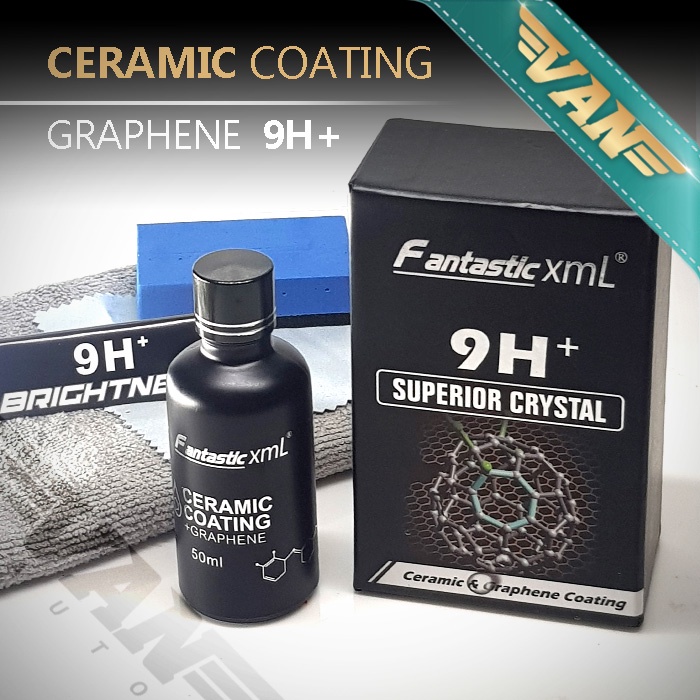 Ceramic Coating Mobil Crystal Diamond Graphene Coating 50ml  9H+